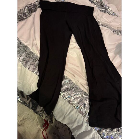 VS PINK bling heritage logo on butt flare yoga leggings pants xxl/2xl NwT - Picture 5 of 6